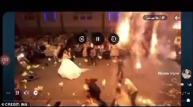 Incendio casamento iraque