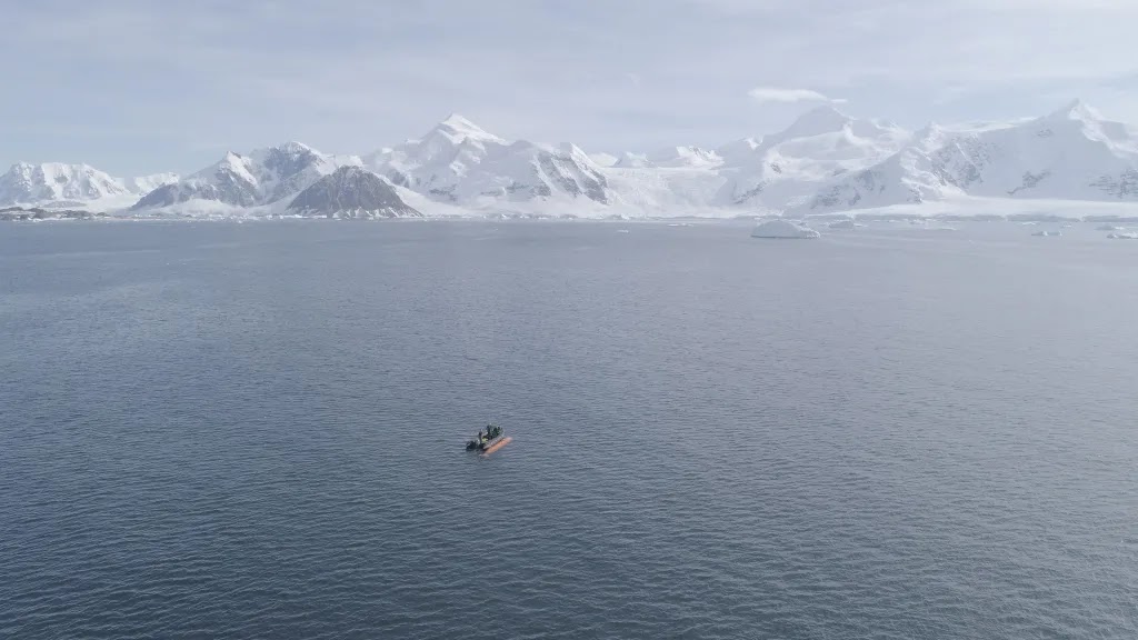 Expedição à geleira Thwaites / Alexandra Mazur/University of Gothenburg