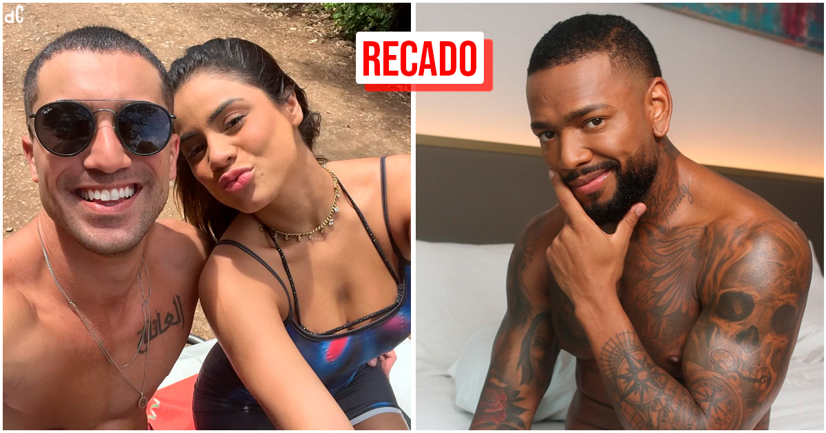 Nego do Borel informa Ricardo Vianna sobre Lexa e afirma que 'ama Guimê'.