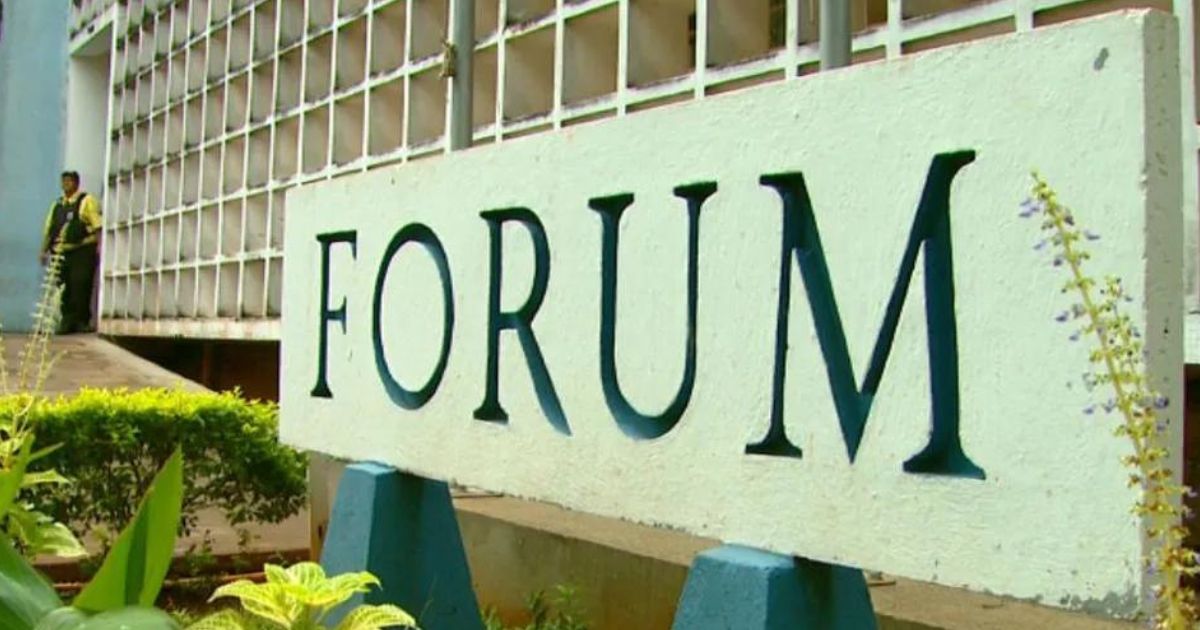 Fórum de Araraquara — Foto: Wilson Aiello/EPTV