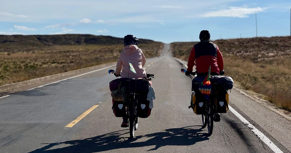 De Araraquara ao Canadá: casal já percorreu 10 mil km de bicicleta e segue viagem até a Copa do Mundo
